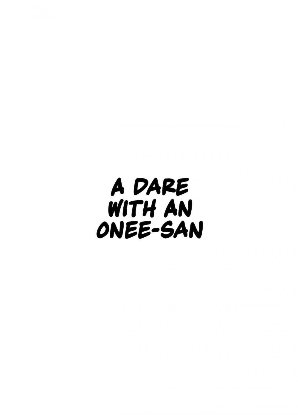 Hentai Manga Comic-A Dare with an Onee-san-Read-4